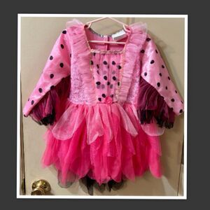 TEE TOT & COMPANY Pink Flamingo Costume Dress ~ Size 3-4